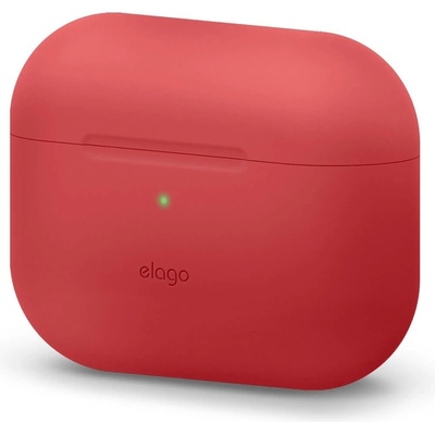 elago Защитен калъф Elago Basic Silicone Case за Apple Airpods Pro, червен (EAPPOR-BA-RD)