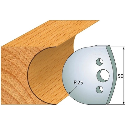 IGM Profil 543 - pár nožů 50x4mm SP
