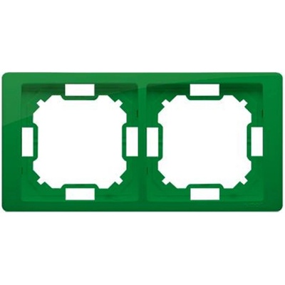 Kontakt Simon Rámik dvojnásobný Simon Basic NEOS dubový BMRC2/051