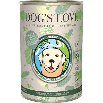 Dog's Love Hmyz a králík 400 g