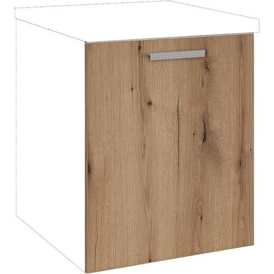 Matis Врата за съдомиялна машина с дръжка IN Mask 60x72 дъб артизан