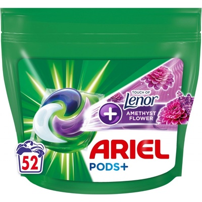 Ariel gélové tablety +Touch of Lenor Amethyst 52 PD
