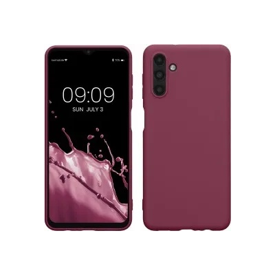 kwmobile Калъф за Samsung Galaxy A13 5G - тъмночервен