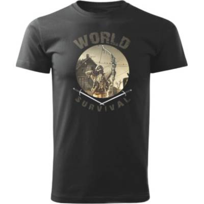 World Survival tričko čierne
