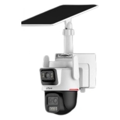 IP камера Dahua IPC-PTS2649C-3E3Z-4GB20, куполна PT (Pan/Tilt) камера, 3+3Mpix(2304x1296@30fps), 2.8/3.6/8.4mm обектив, Smart H. 265+, IR осветление (до 50m), външна IP66, microSD слот до 512GB, соларе (IPC-PTS2649C-3E3Z-4GB20)