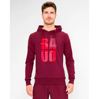 BIDI BADU Protected Leafs Chill Hoody Bordeaux