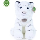 Eco-Friendly tygr bílý sedící 30 cm