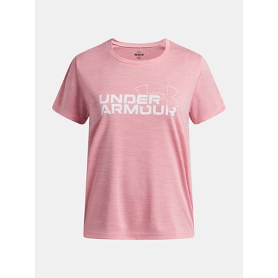 Момичешка тениска Under Armour UA TECH TWIST WDMK LOGO SS-PNK Under Armour | Rozov | Момичешки | 128