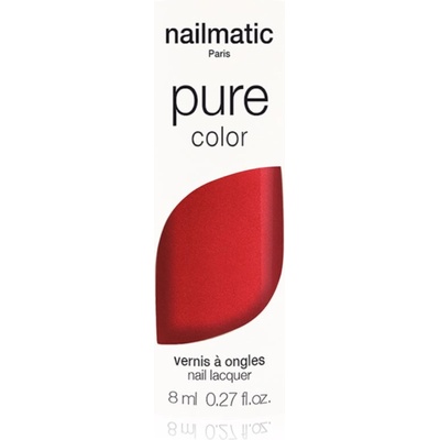 nailmatic Pure Color лак за нокти AMOUR-Rouge Nacré / Red Shimmer 8ml