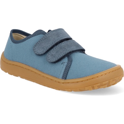 Froddo Barefoot plátené topánky Canvas Denim modrá