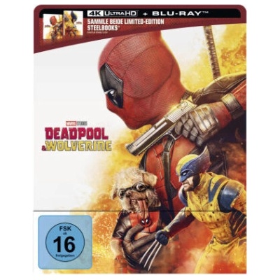 Deadpool & Wolverine 1 4K UHD BD Steelbook