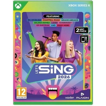 Let’s Sing 2026 + 2 mikrofony (XSX)