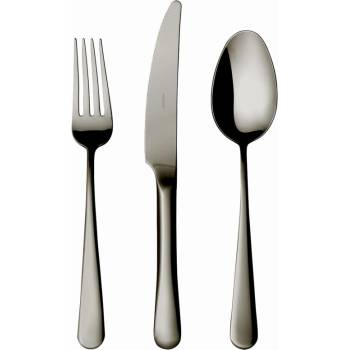 Herdmar Прибори за хранене LUXOR - 24 части - антрацит PVD покритие, гланц (Herdmar 164-3024-0117-200-0008)