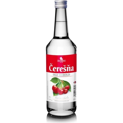 Old Herold Chalupárska Čerešňa 35% 0,5 l (čistá fľaša)