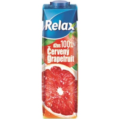 Relax červený grep 100% 1 l