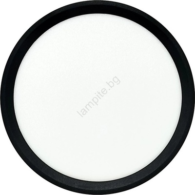 Baterie Centrum LED таванно осветително тяло LED/18W/230V 3000/4000/6500K pr. 23 cm черно (BC0715)