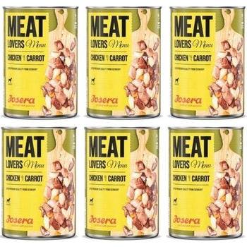 Josera Dog Meat Lovers Menu Chicken with Carrot 6 x 800 g