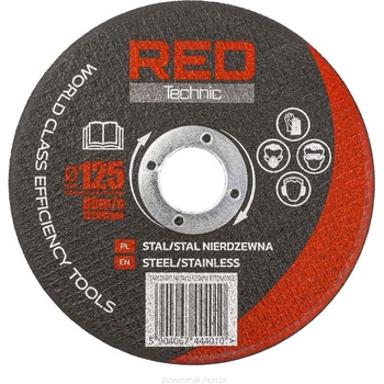 Powermat Řezný kotouč 125 x 1,0 x 22,2 mm RTTDM0102