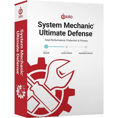 iolo System Mechanic Ultimate Defense 5 lic. 12 mes.