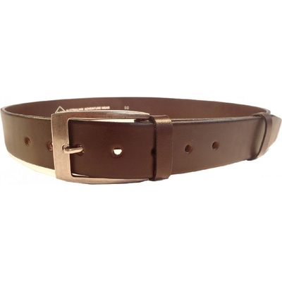Opasek kožený AAW Belt Matt hnědý
