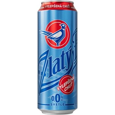 Zlatý Bažant nealko Svetlé 0% 6 x 0,5 l (plech)