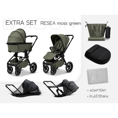 MOON kombinovaný RESEA + EXTRA SET 2025 Moos Green