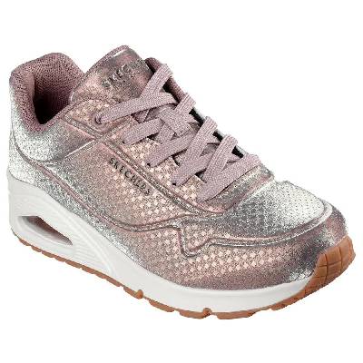 Маратонки Skechers Uno trainers - Brown (Rose Gold Durabuck / Mesh)