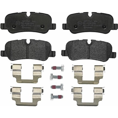 Sada brzdových platničiek kotúčovej brzdy BREMBO P 44 013