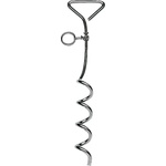 Ferplast Spiral stake for dogs - Закрепващ спирален метален кол за връзване на куче, 40.5 см