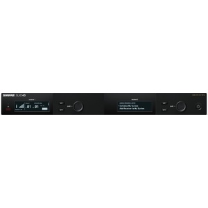Shure slxd4de-g59 Двоен безжичен приемник Радиостанции