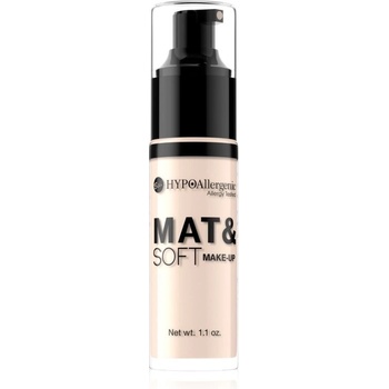 Bell Hypoallergenic Mat&Soft lehký matující make-up 00 Alabaster 30 ml