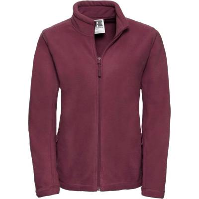 Russell women's fleece Outdoor Fleece tmavočervená