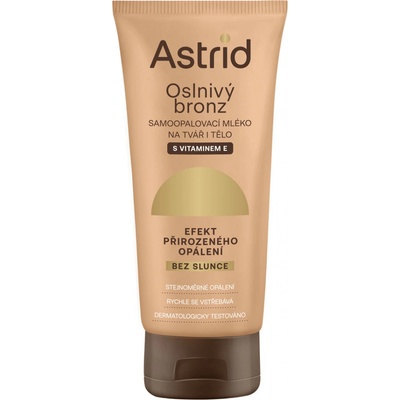 Astrid Sun samoopalovacie mlieko na tvár a telo Vitamin E 200 ml