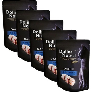 Dolina Noteci Premium Cat Junior Dish с треска и сардина 5 x 85 г