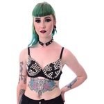 Poizen industries Сутиен Poizen Industries - CHARNA BRA - ЧЕРЕН - POI887