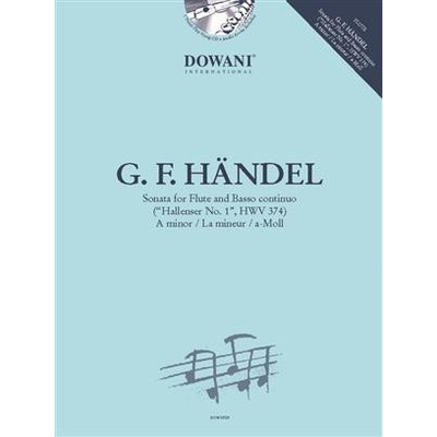 Sonata pre Flute and Basso continuo Hallenser No. 1 HWV 374 A minor