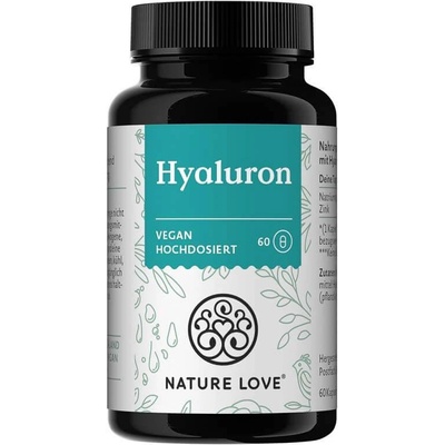 Nature Love Hyaluron kyselina hyaluronová + Zinek 60 kapslí