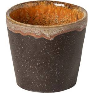Casafina Тъмнокафява глинена чаша за еспресо 70 ml Poterie - Casafina (ZCF-LSC062-MOC)