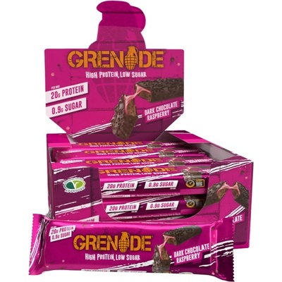 Grenade Carb Killa / Protein Bar [12 x 60 грама] Тъмен шоколад с малина