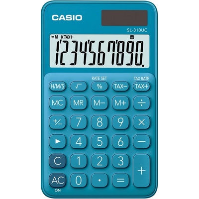 Casio SL-310UC-BU kalkulačka Kapsa Jednoduchá kalkulačka Modrá
