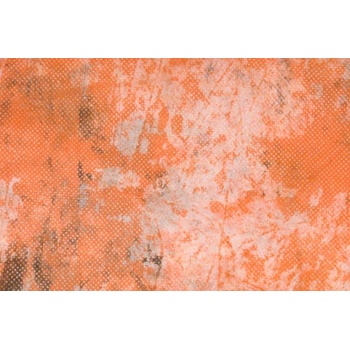 Pozadie- ľahká netkaná textília 6X3 m - oranžovočierna (N61)