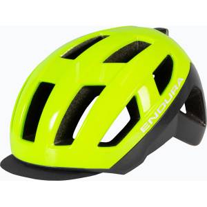 Endura Каска за велосипед Endura Urban Luminite hi-viz жълта