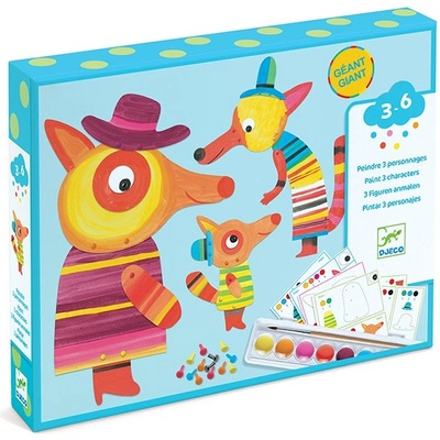 DJECO - Комплект Направи три гигантски животни DJ09897