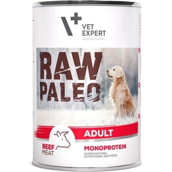 VetExpert Vetexpert Raw Paleo Adult Beef 400g - консерва с говеждо месо
