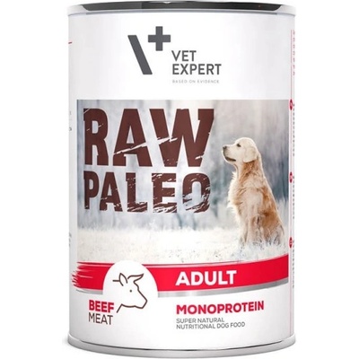 VetExpert Vetexpert Raw Paleo Adult Beef 400g - консерва с говеждо месо