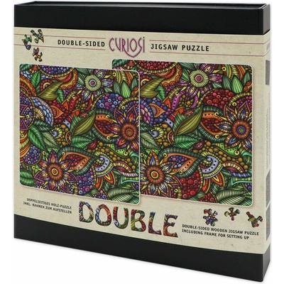 CURIOSI Obojstranné drevené Double Bobule 165 dielov