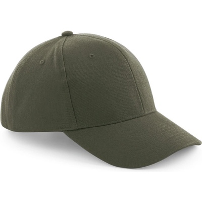 Beechfield B 65 Pro Style 6 panelová COT530065e1499-olive green Olivová