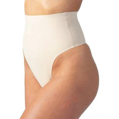 Bellinda INVISIBLE SILHOUETTE MID WAIST THONG Dámske tvarujúce tangá BU812510 telová