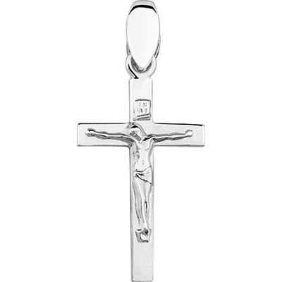 Olivie Strieborný prívesok Krížik Ježiš 1685