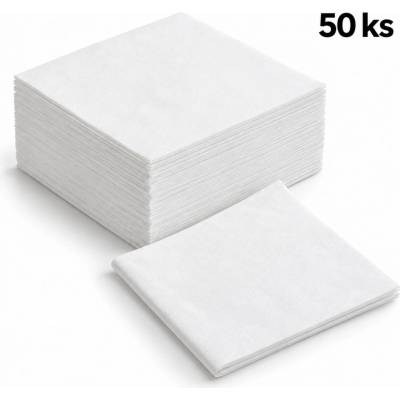 ABENA Ubrousky airlaid ABENA Gastro bílé 40x40 cm 50 ks